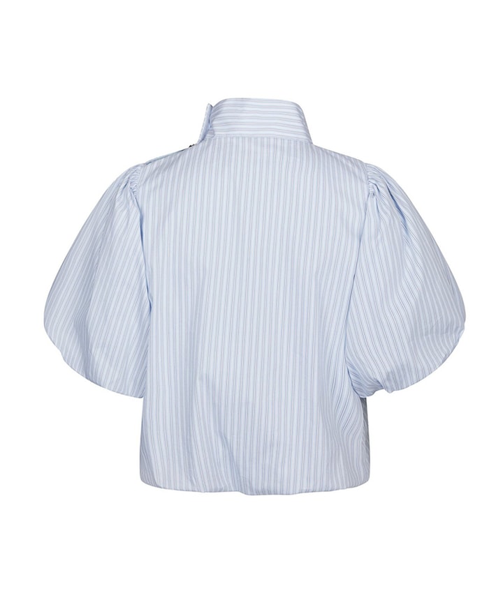 Dames blouse blauw
