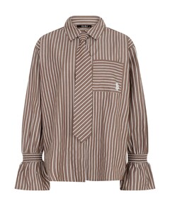 Dames blouse bruin