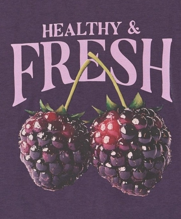 Meisjes T-shirt paars