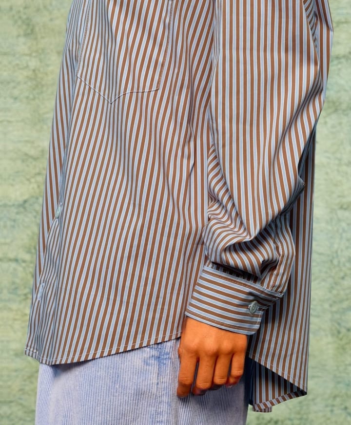 Dames blouse bruin