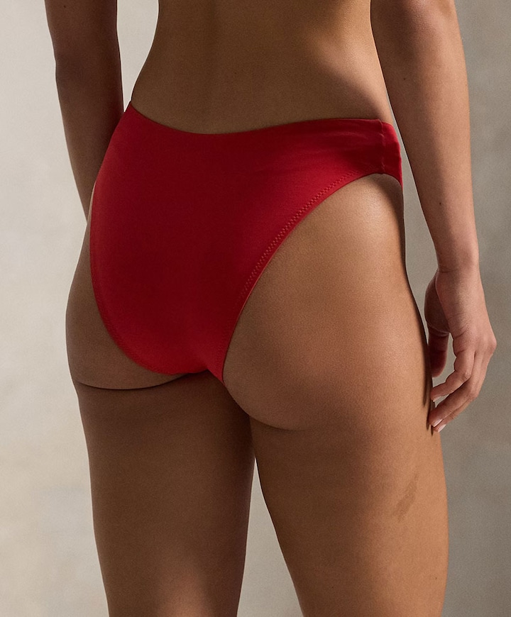 Dames bikinibroekje rood