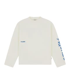 Uniseks longsleeve ecru