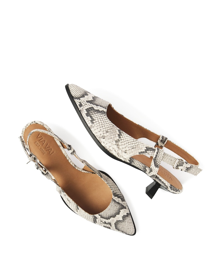 Lea Elina dames slingbacks beige