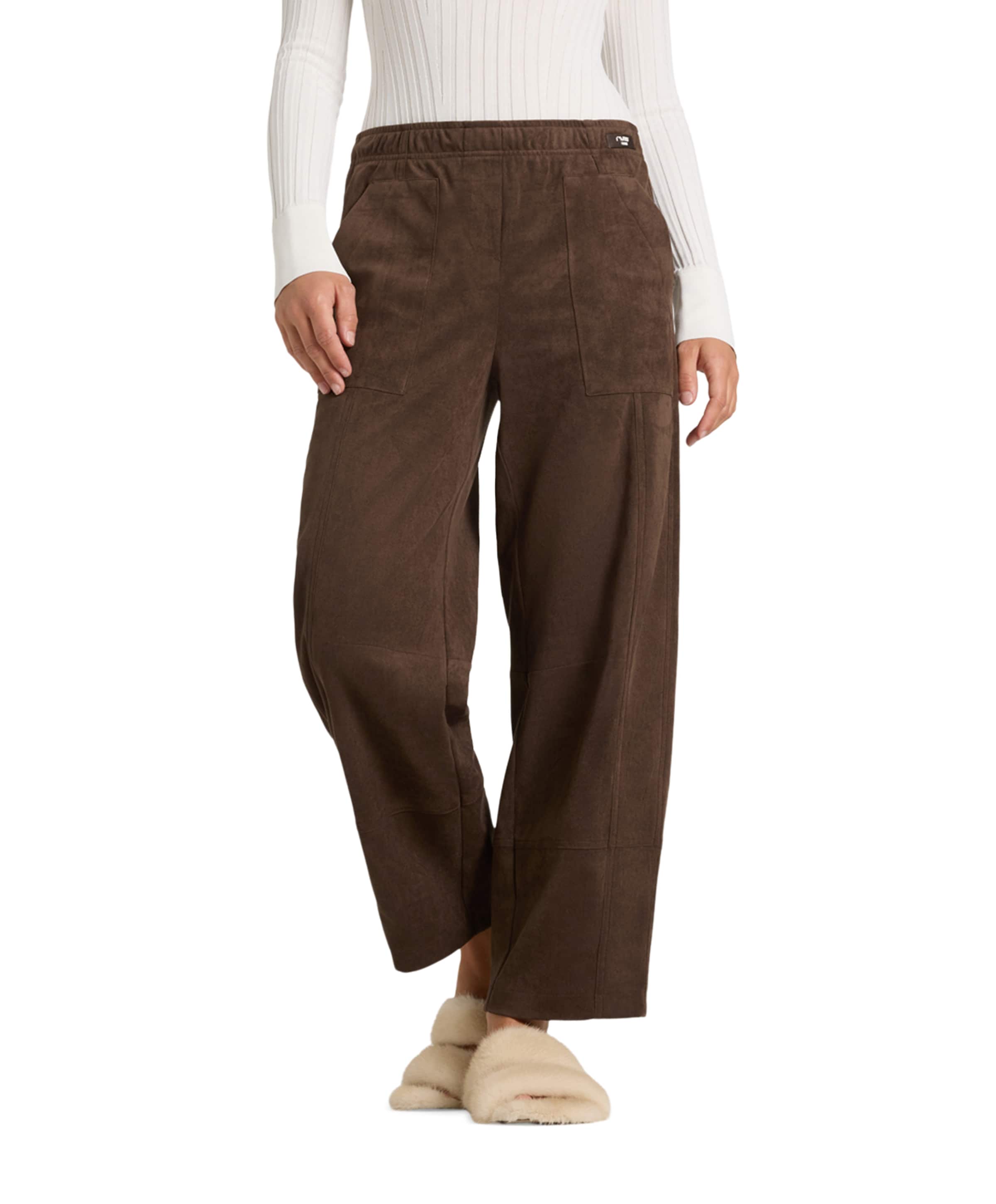 Ophelia dames broek bruin