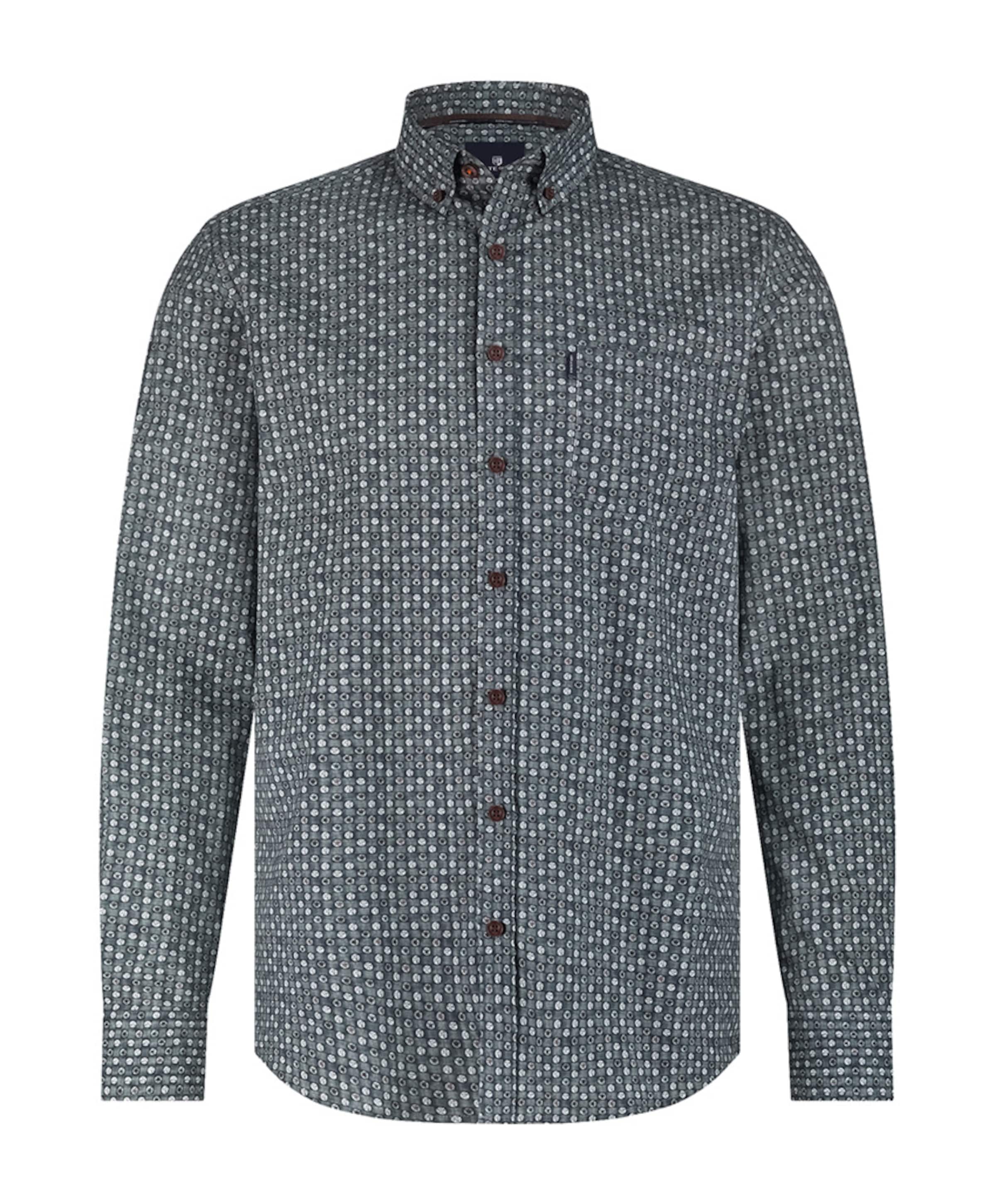 Overhemd lange mouw groen