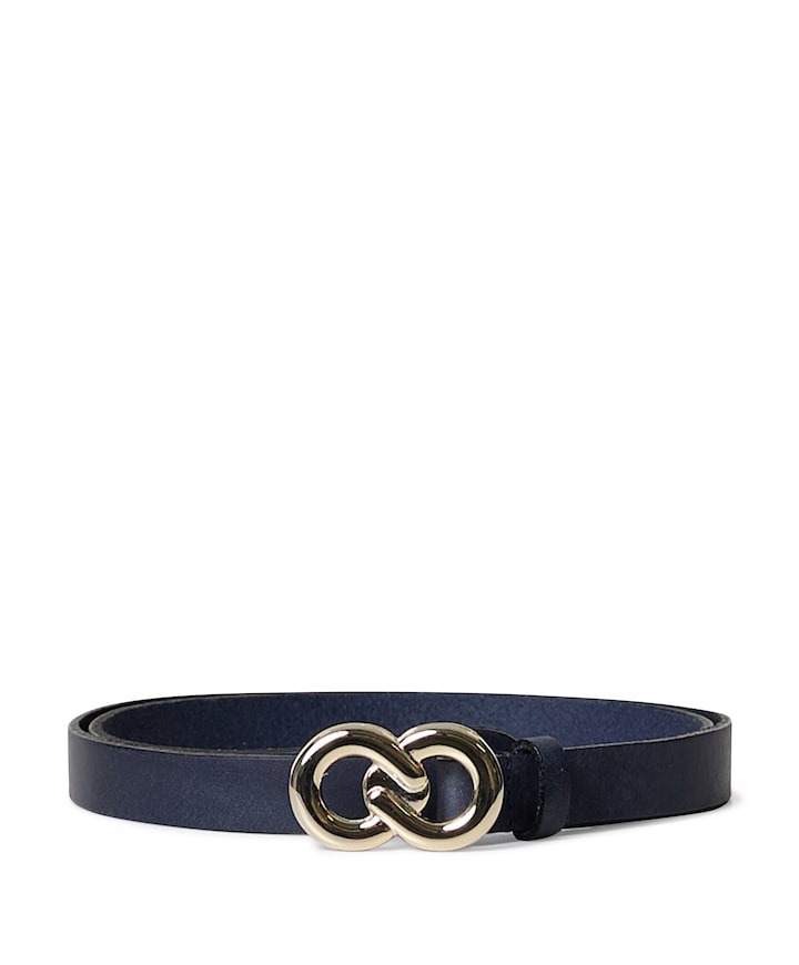 Dames riem blauw
