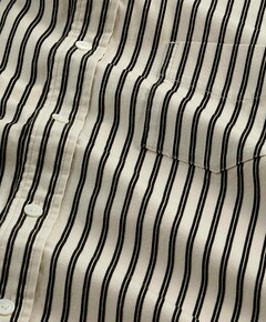 Heren overhemd lange mouw ecru