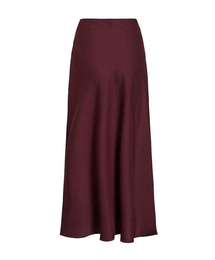 Dames rok bordeaux