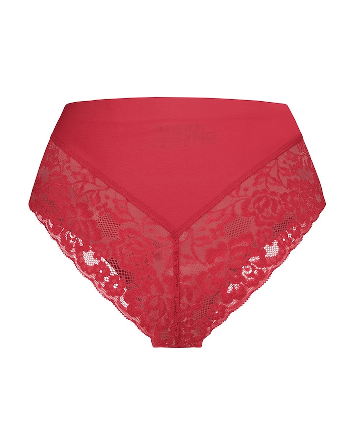 Dames string rood