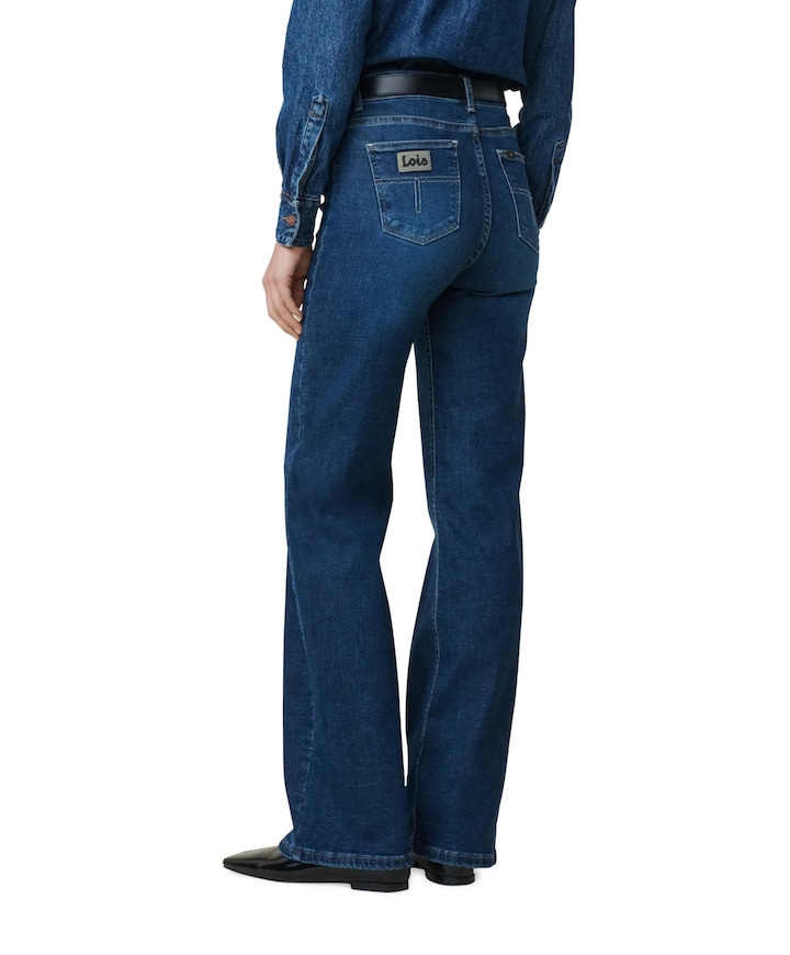 Palazzo 7777 Celtic Winter jeans blauw