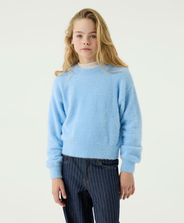 Meisjes trui blauw