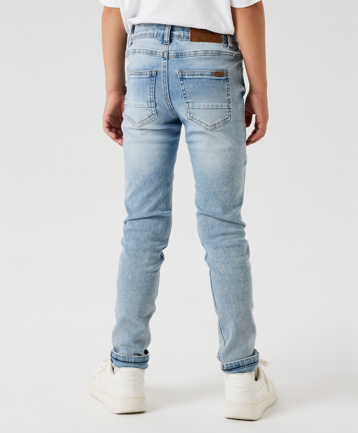 NKMTHEO XSLIM 1280-GY NOOS jeans blauw