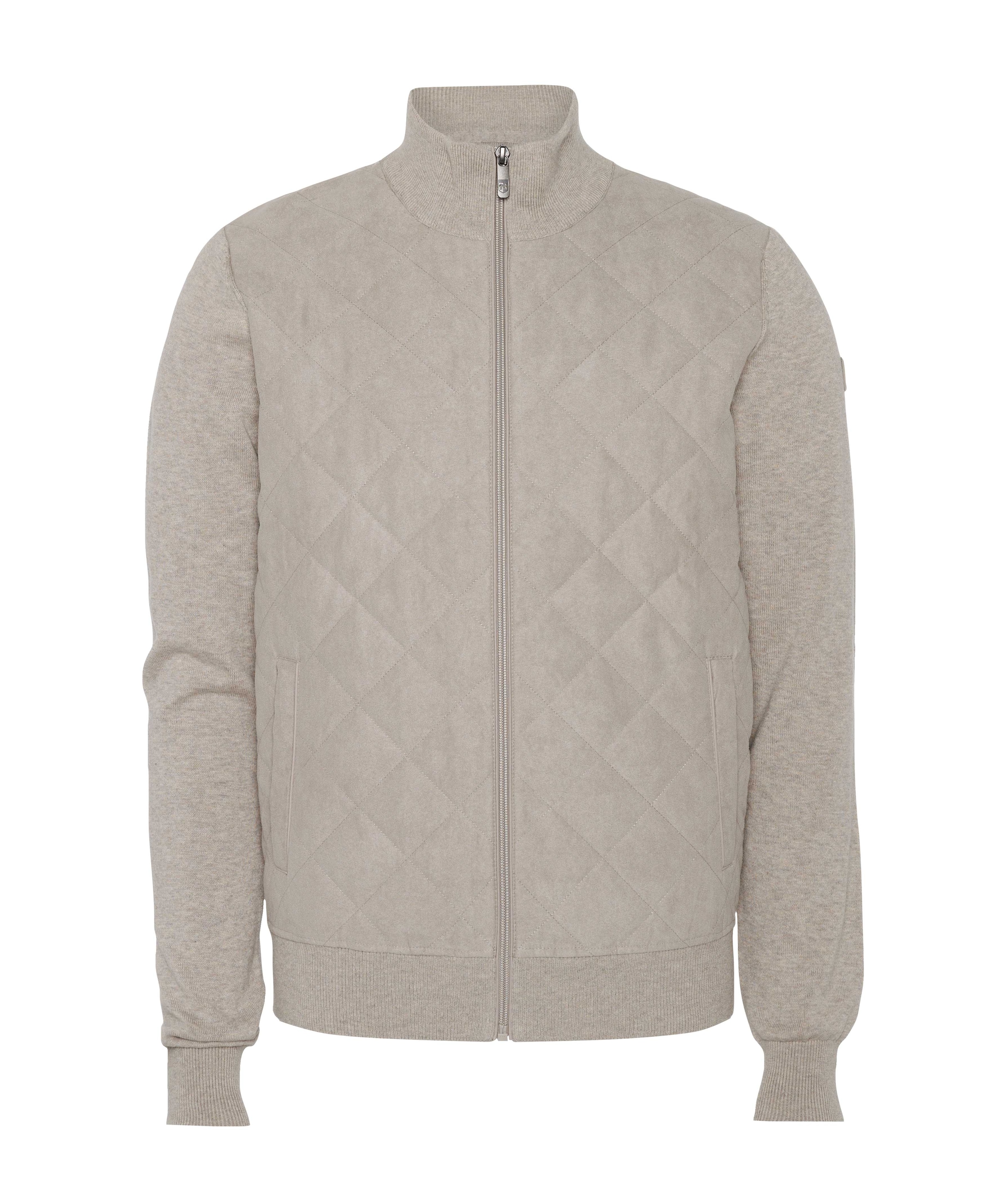 Heren vest beige