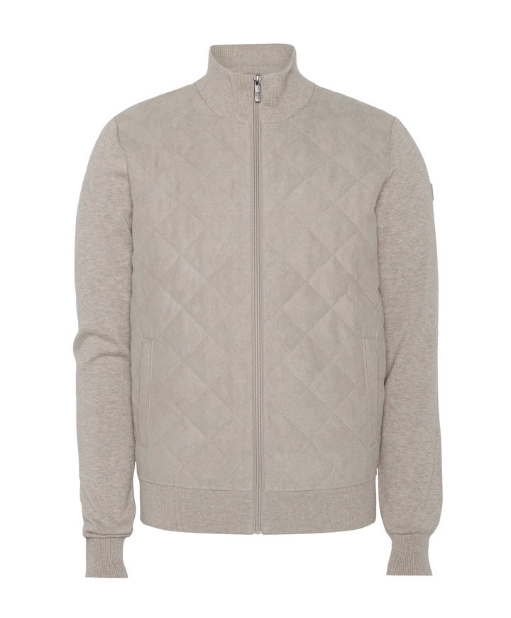 Heren vest beige