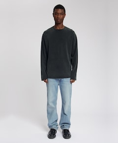 Heren longsleeve zwart