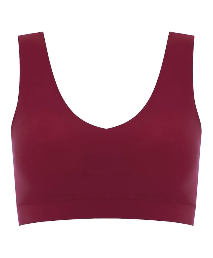 Dames bralette bordeaux