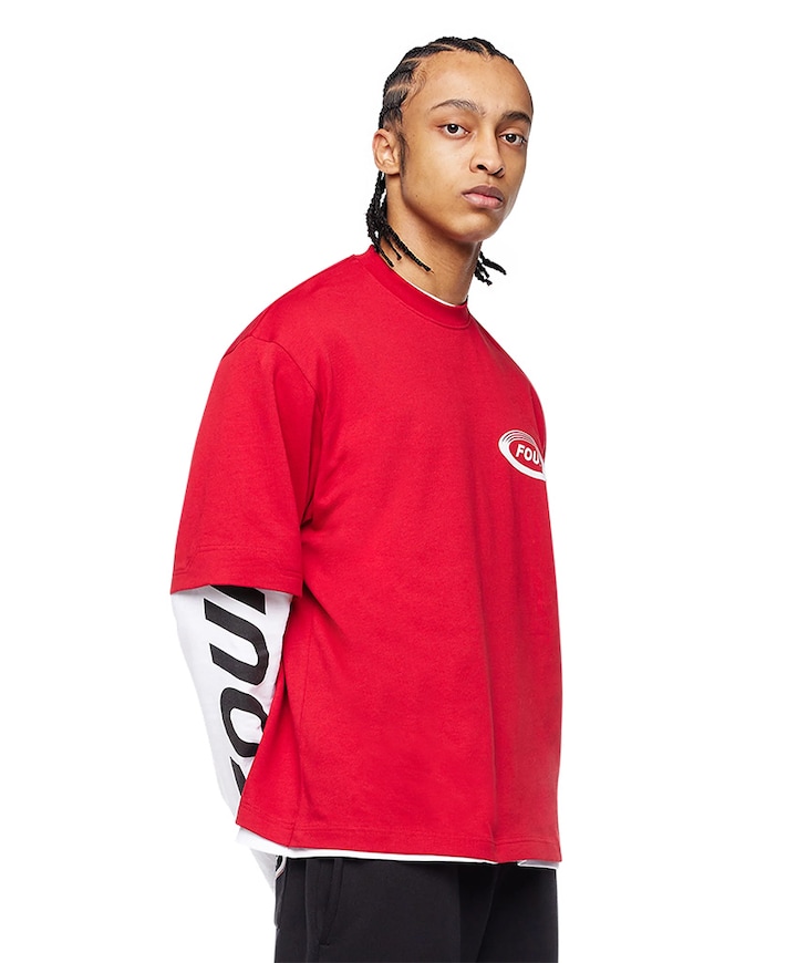 Heren T-shirt rood