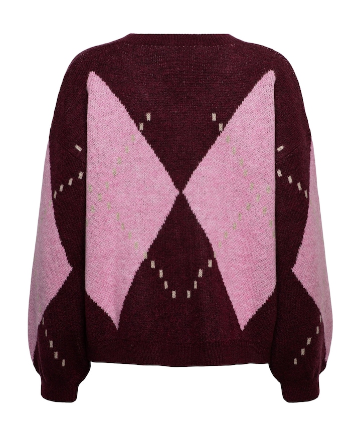 Dames trui bordeaux