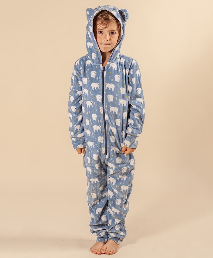 Jongens pyjamaset blauw