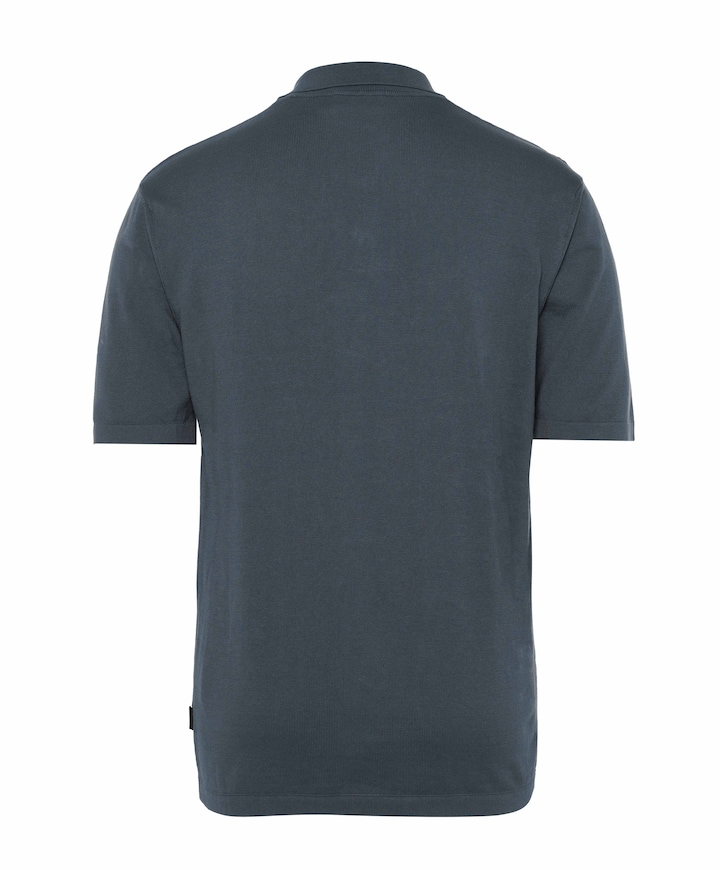 Heren polo blauw