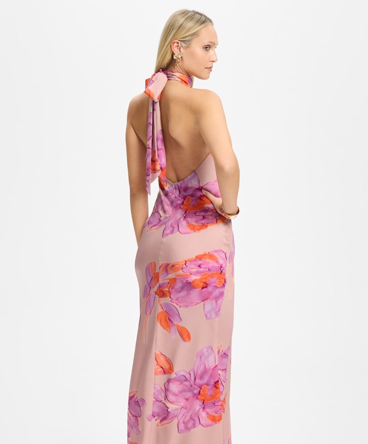 Dames jurk roze