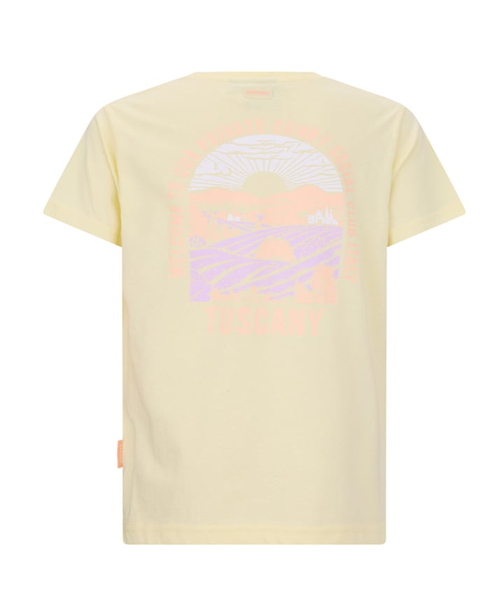 Meisjes T-shirt geel