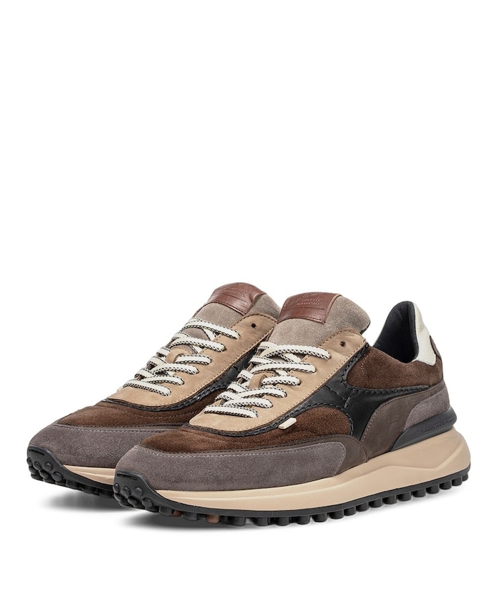 heren sneakers bruin