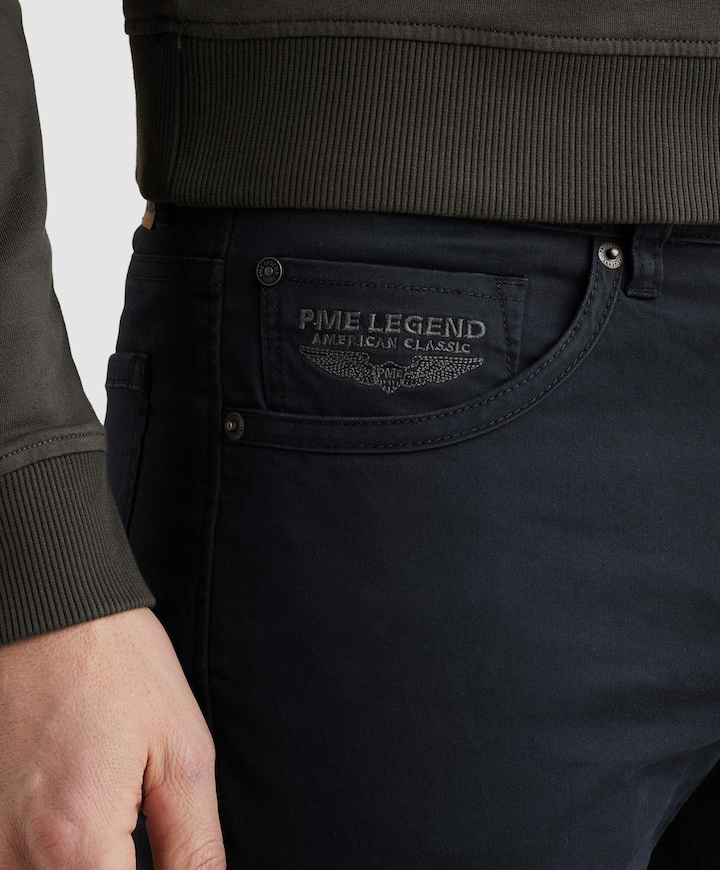NAVIGATOR LEFT HAND STRETCH TWILL heren jeans blauw