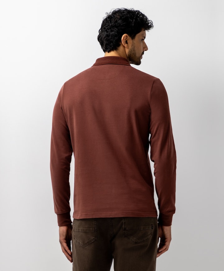 Heren polo roze