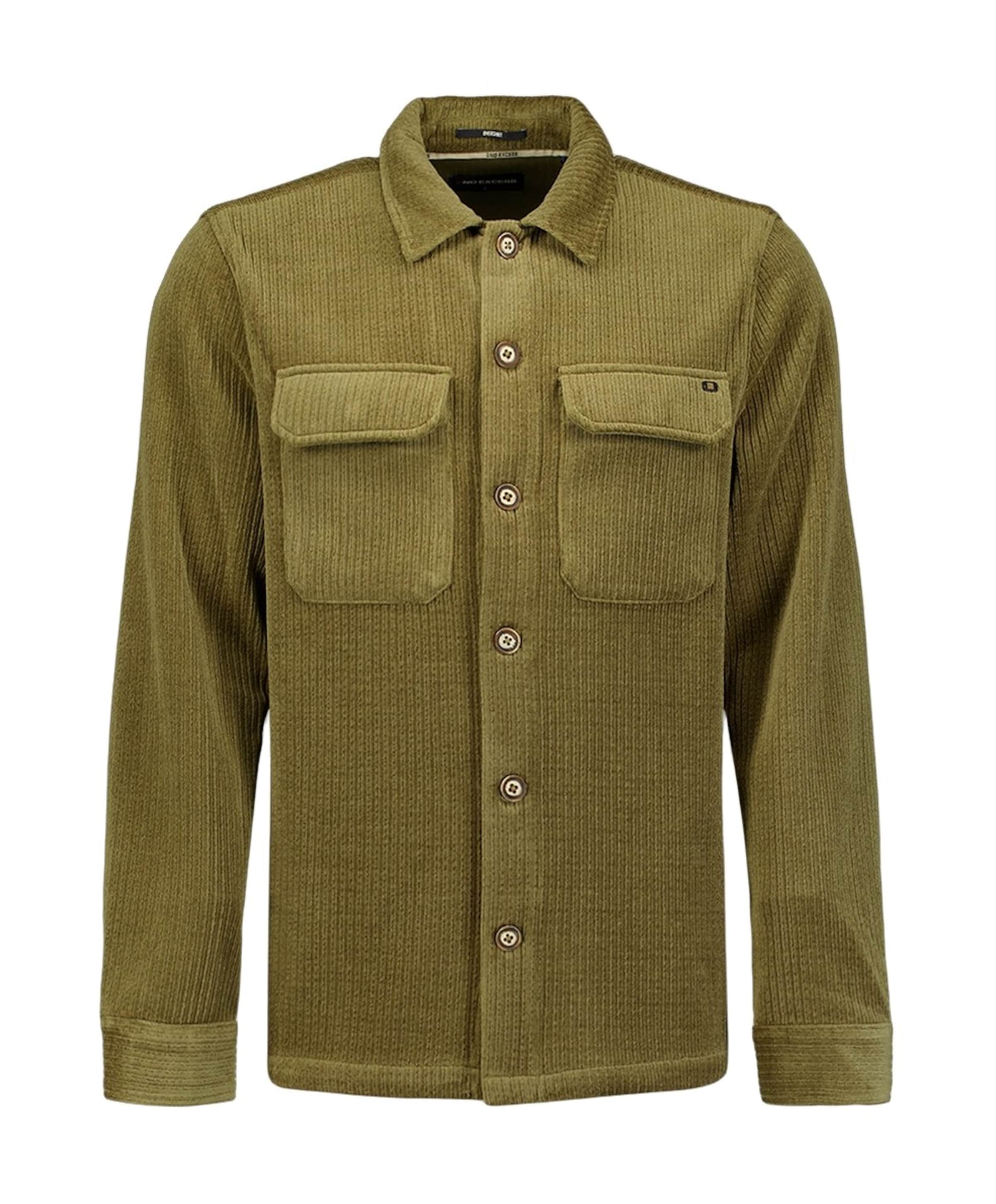 Heren overshirt groen
