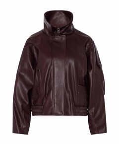 Dames jas bordeaux