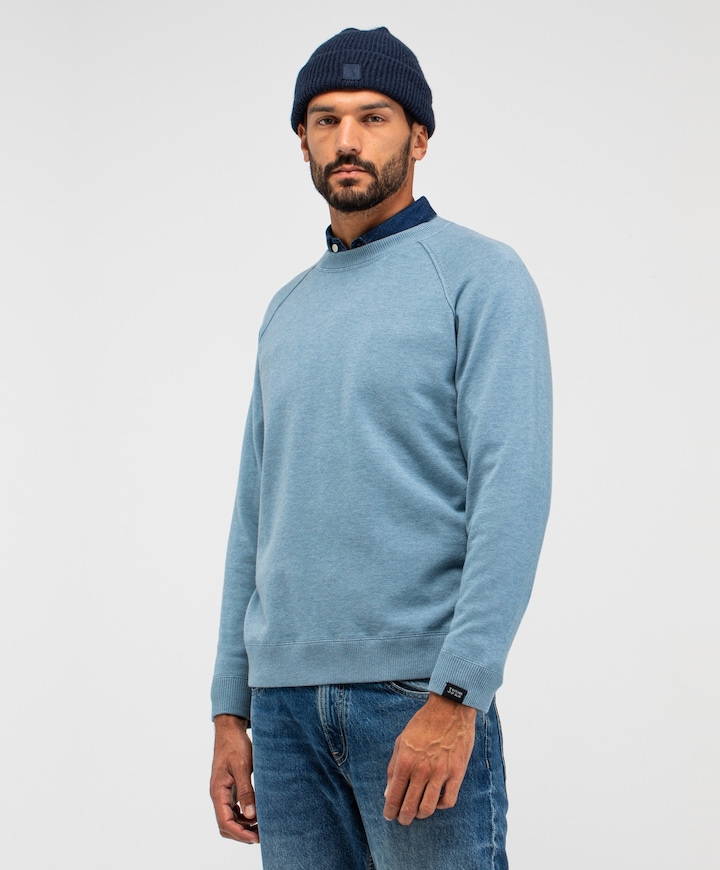 Heren trui blauw