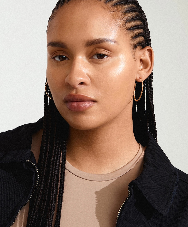 Dames oorbellen goud