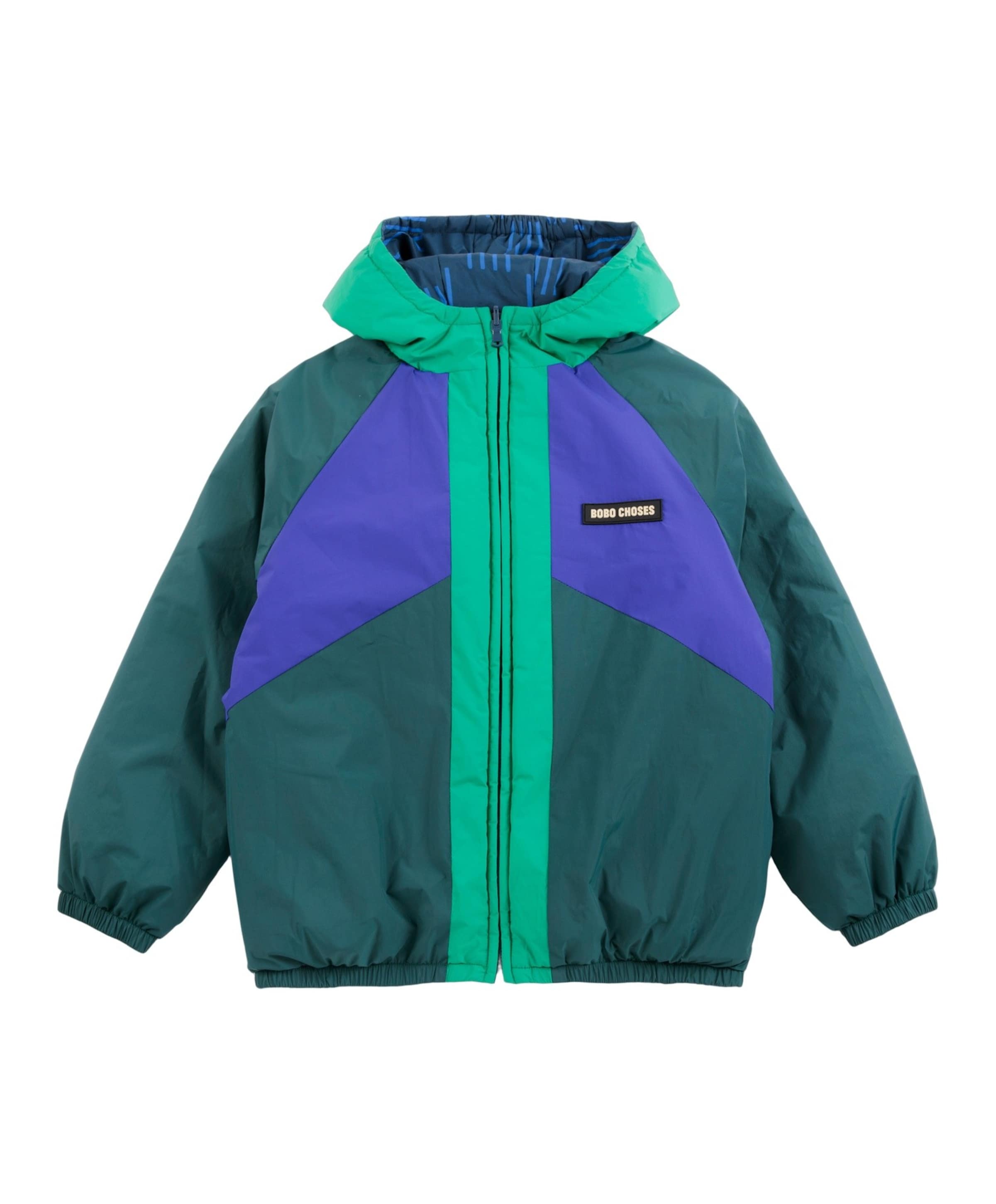 Jongens jas groen