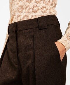 VAJEN PES 444 dames broek bruin