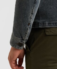 Heren spijkerjas blauw