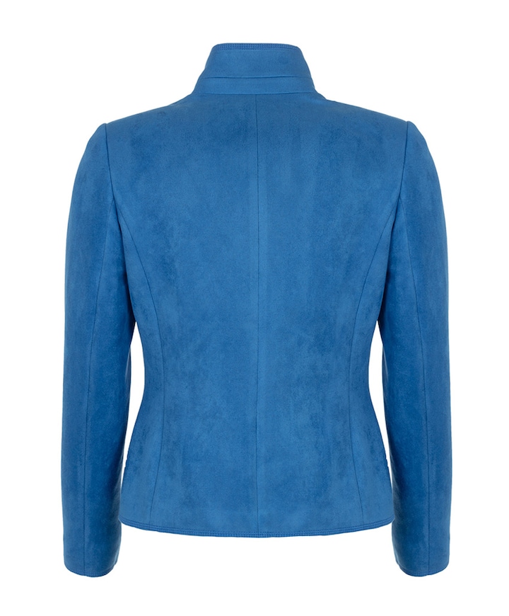 Dames jas blauw
