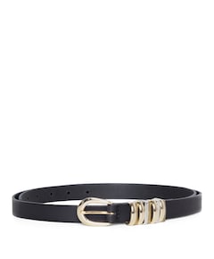 Dames riem zwart