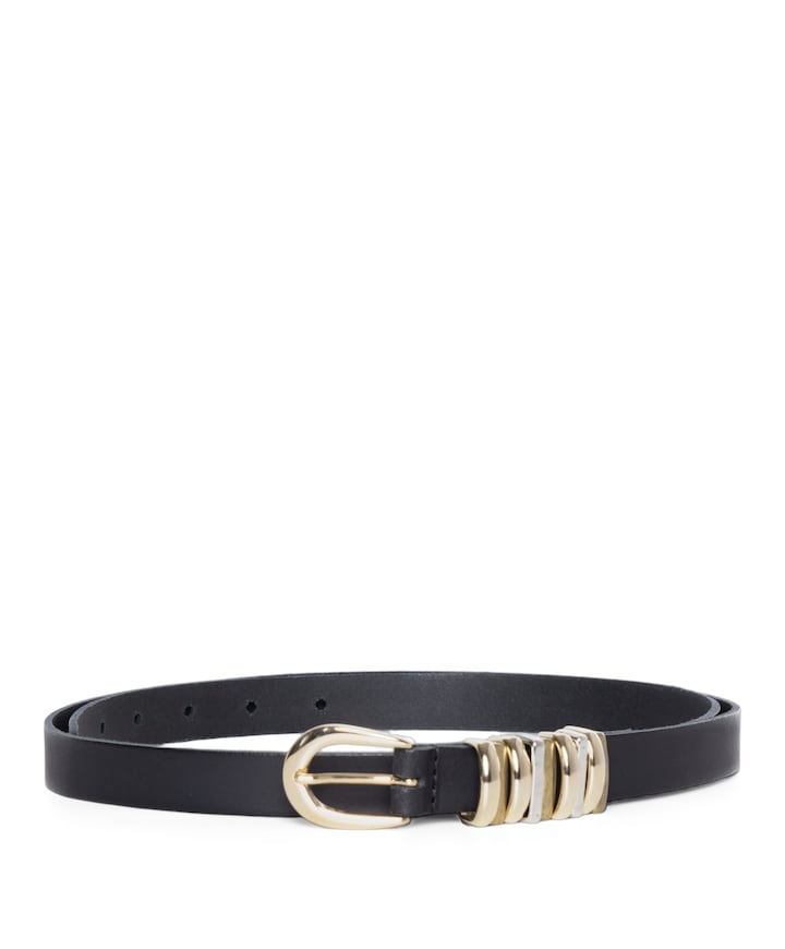 Dames riem zwart