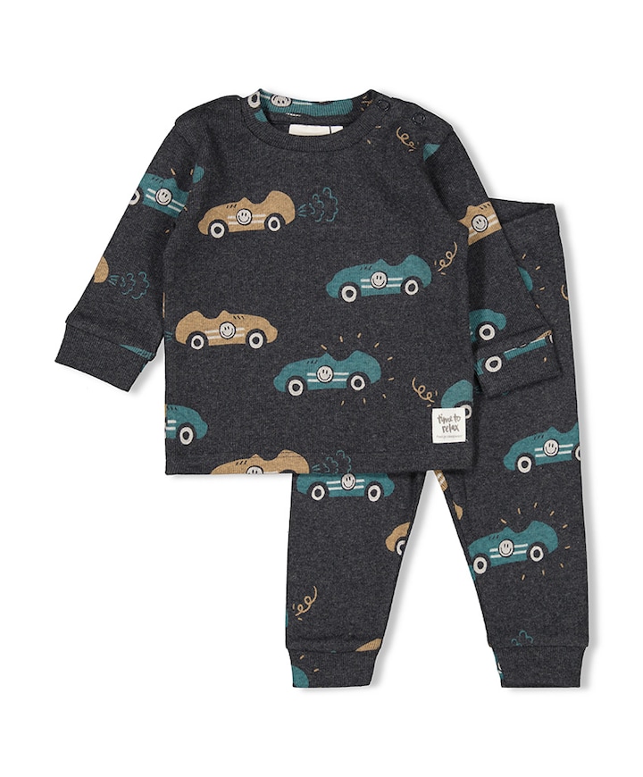 Jongens pyjamaset grijs