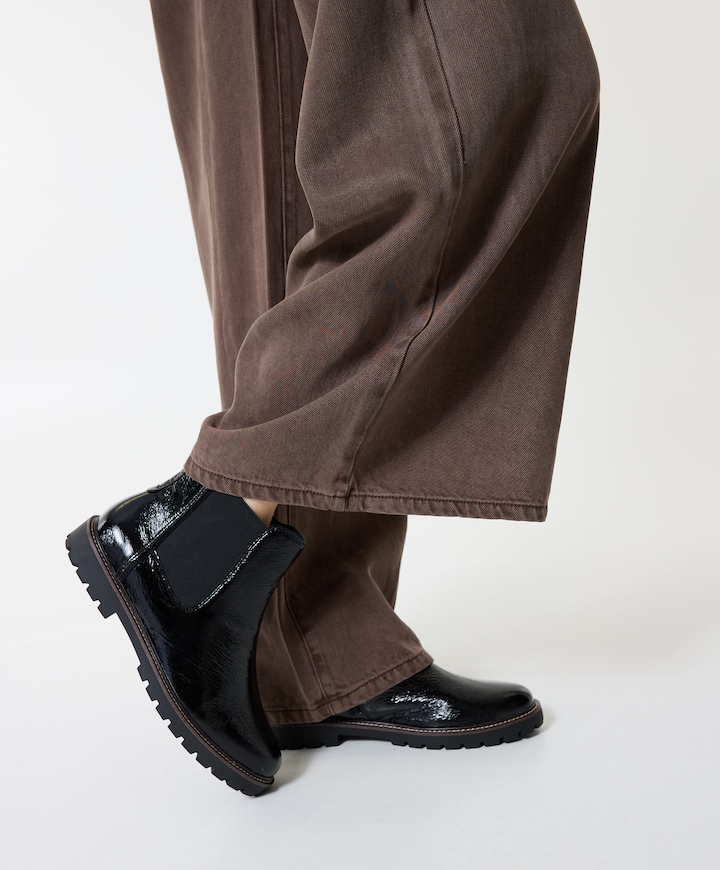 Women enkellaarzen zwart