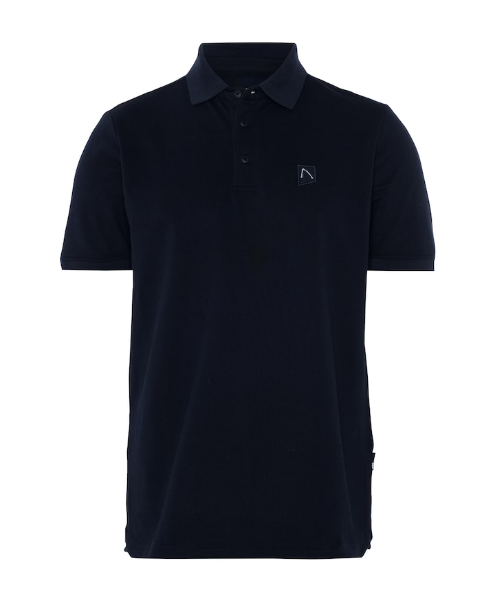 Heren polo blauw
