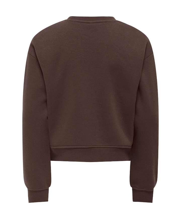 Meisjes sweater bruin