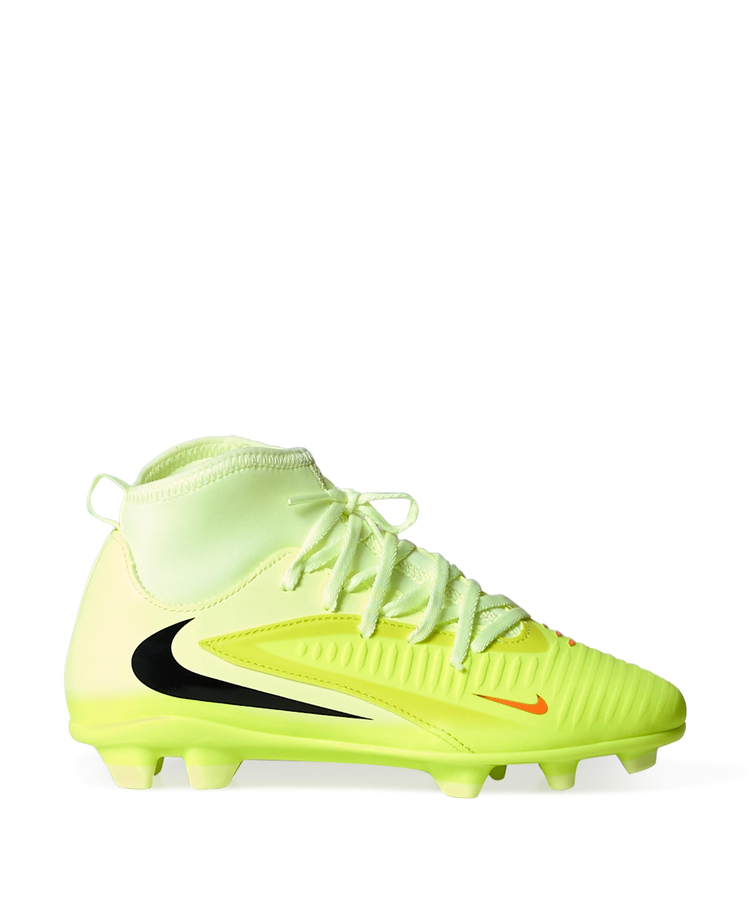 Jr Phantom 6 High Club Fg/mg jongens voetbalschoenen geel