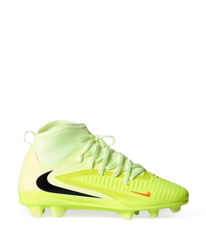 Jr Phantom 6 High Club Fg/mg jongens voetbalschoenen geel