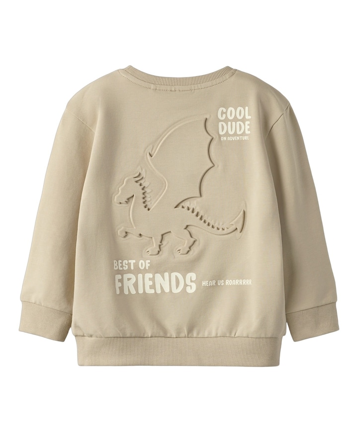 Meisjes sweater beige