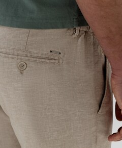 Bermuda Plain heren korte broek beige