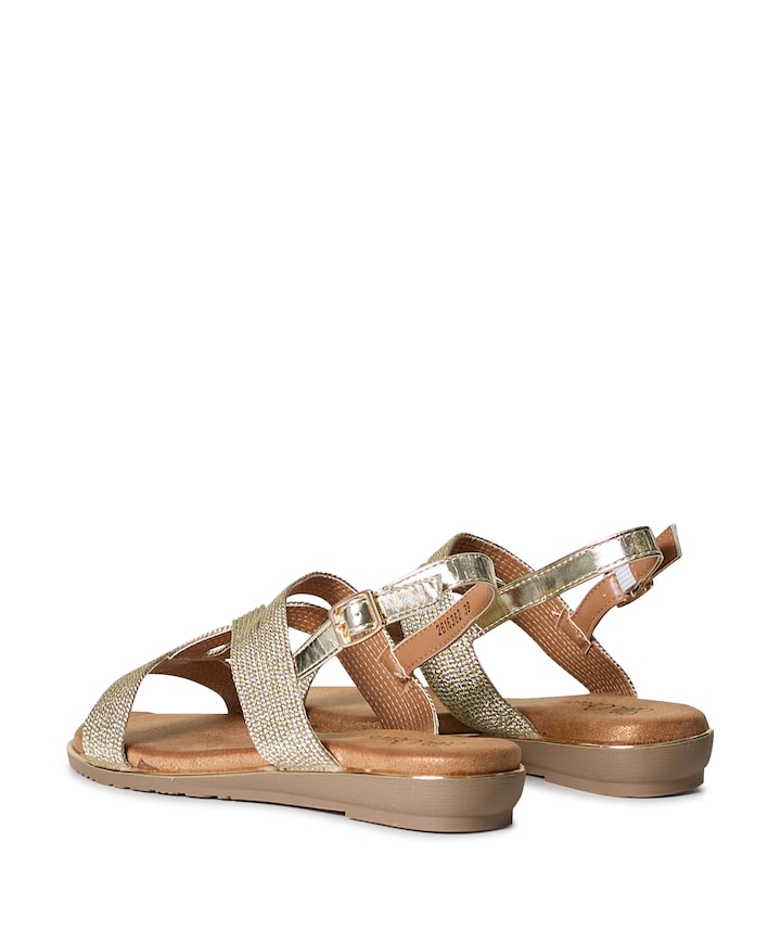Tigra dames sandalen goud