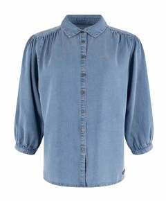 Dames blouse blauw