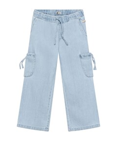 Light weight Denim meisjes broek blauw
